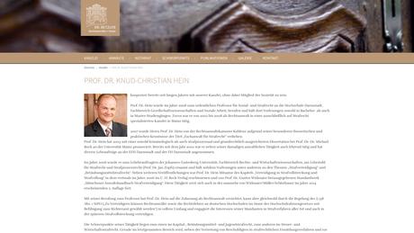 Prof. Dr. Knud-Christian Hein