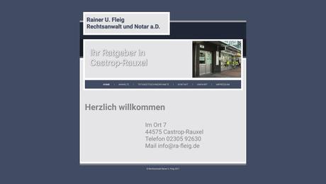 Rainer Fleig Rechtsanwalt und Notar