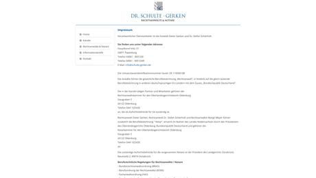 Rechtsanwälte Dieter Gerken und Dr. Stefan Schierholt