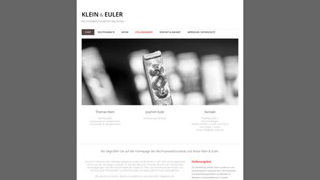 Rechtsanwälte und Notar Thomas Klein und Joachim Euler