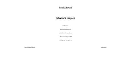 Rechtsanwälte Wolfgang Naujack & Helga Naujack-Engel