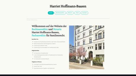 Rechtsanwältin und Notarin Harriet Hoffmann-Baasen