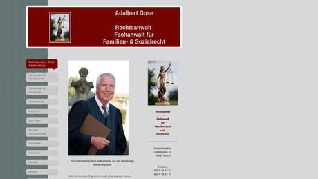 Rechtsanwalt und Notar Adalbert Gose