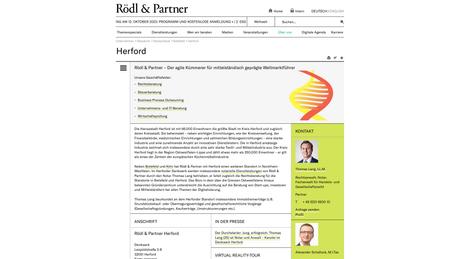 Rechtsanwalt und Notar Herford - Thomas Lang, LL.M. / Rödl & Partner