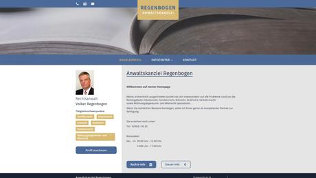 Rechtsanwalt Volker Regenbogen Anwalt