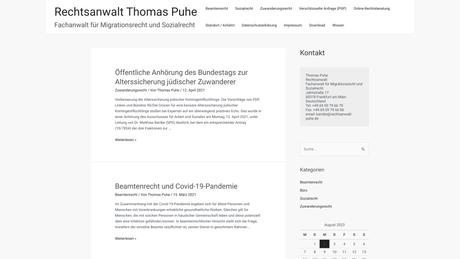 Thomas Puhe Rechtsanwalt