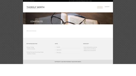 Thorolf Werth Rechtsanwalt und Notar