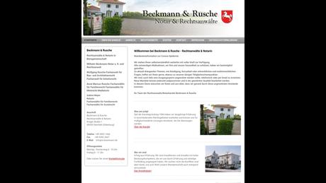 Wilhelm Beckmann Rechtsanwälte und Notare Rechtsanwälte und Notare