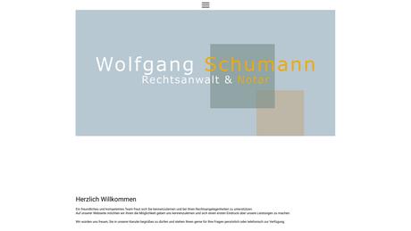 Wolfgang Schumann Rechtsanwalt und Notar
