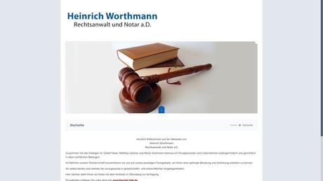 Worthmann Heinrich Rechtsanwalt u. Notar u. Götz Wolfgang Rechtsanwalt