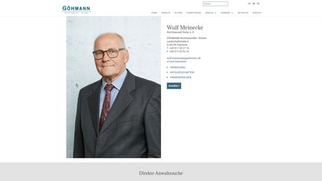 Wulf Meinecke Rechtsanwalt und Notar